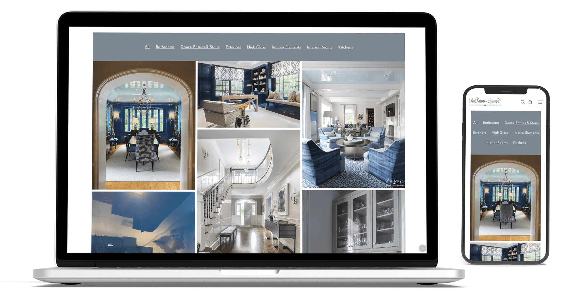 Fine Paints of Europe website — product detail