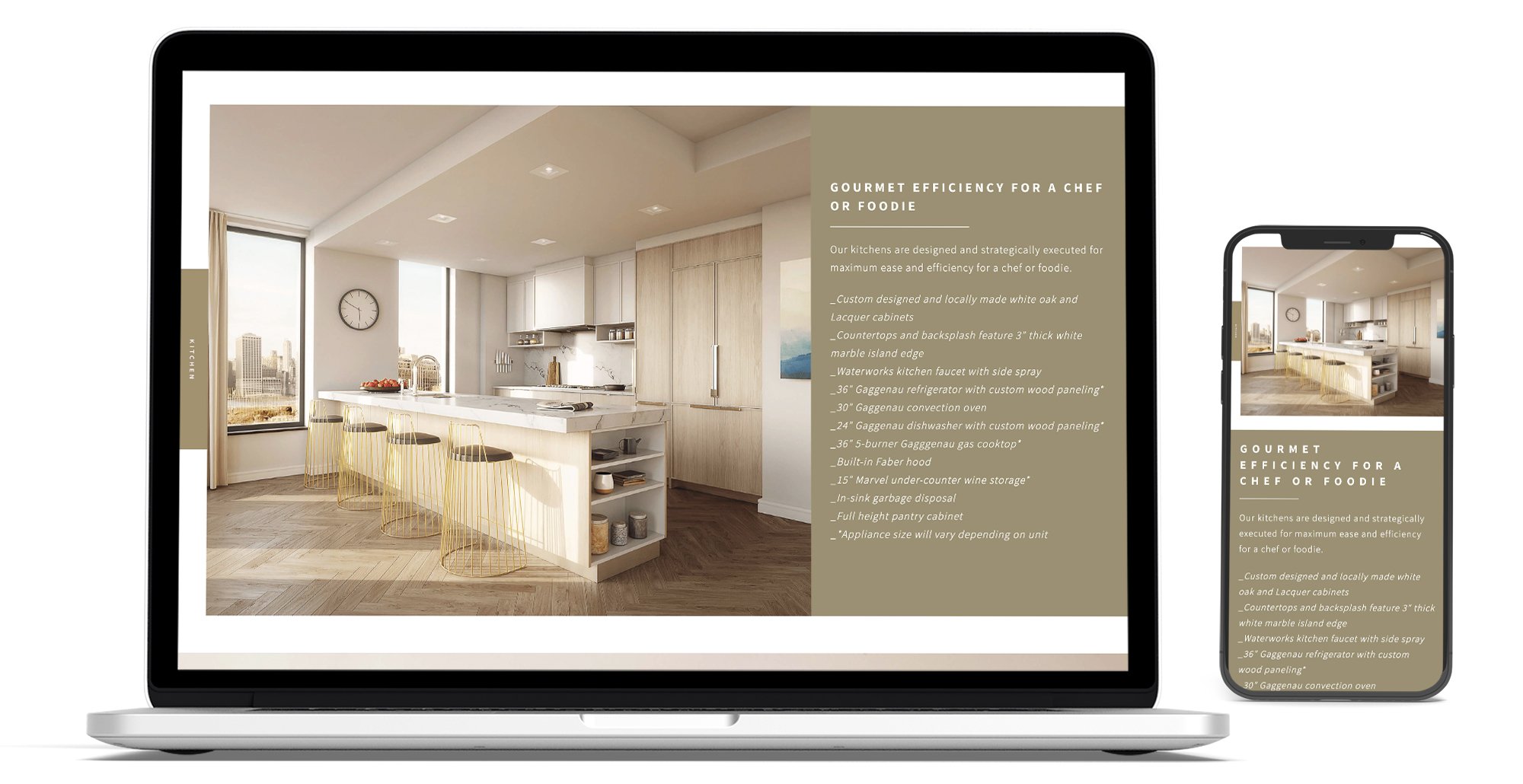Painter project — kitchen feature